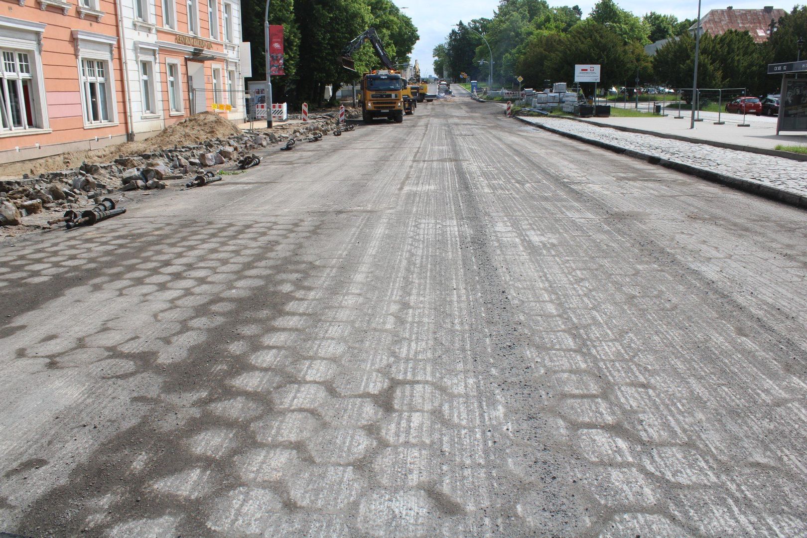 Trwa kolejny etap przebudowy ulicy Zwycięstwa w Koszalinie