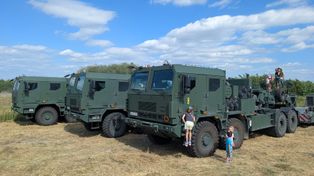 Piknik militarny w Kaliszu. Sprzęt wojskowy w akcji i od kuchni