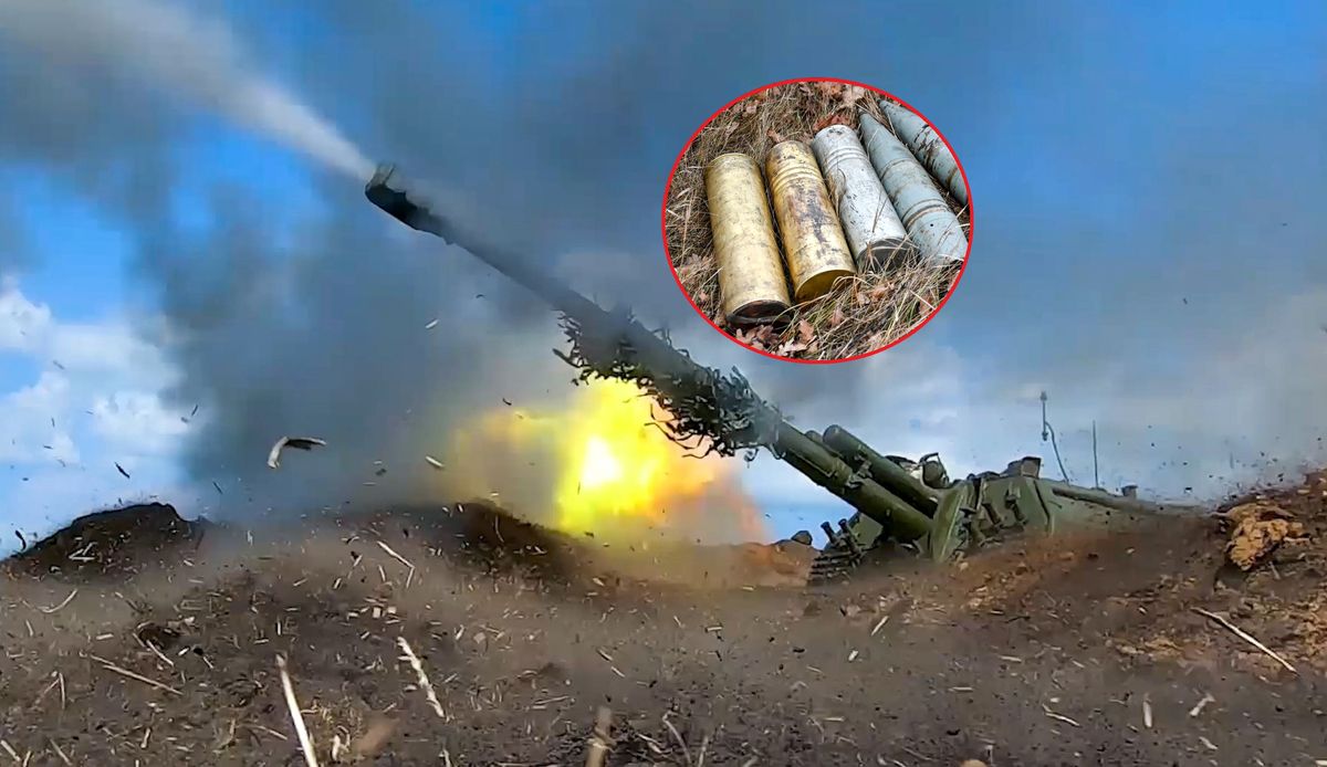 Rosyjska artyleria w Ukrainie