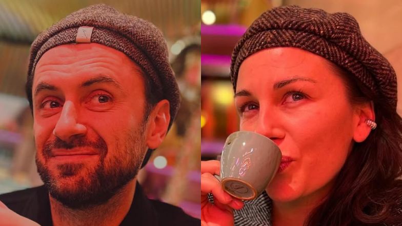 Bartłomiej Kotschedoff debiutuje na Instagramie Katarzyny Wajdy