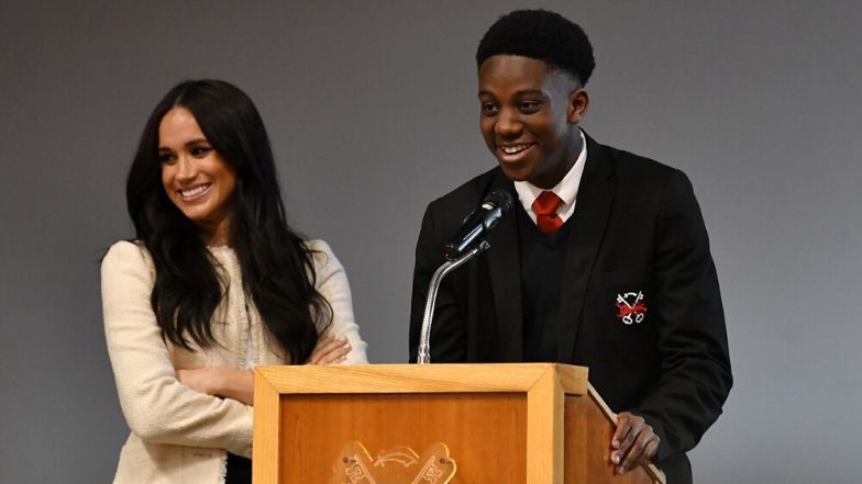 Meghan Markle, Aker Okoye