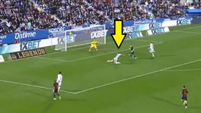 Jest nagranie gola w meczu Leganes - Barcelona