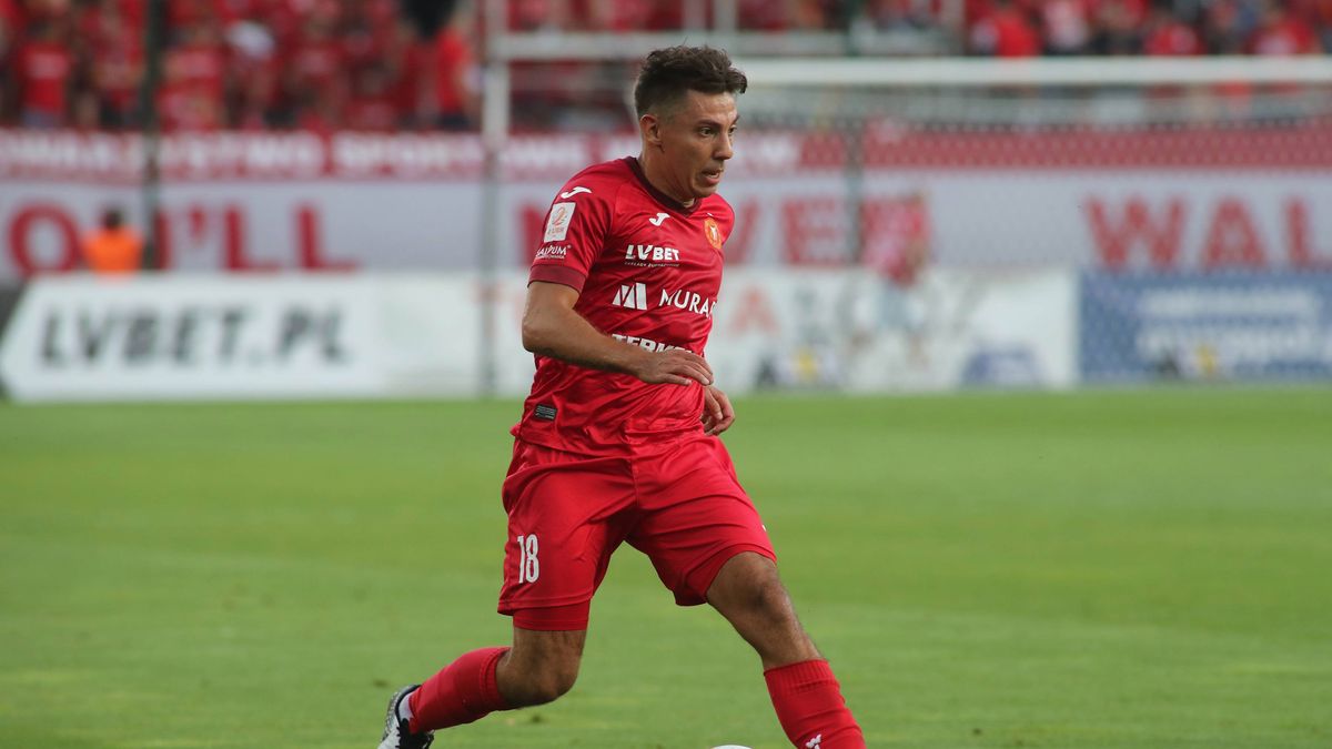 Newspix / Marian Zubrzycki / Na zdjęciu: Daniel Mąka (Widzew Łódź)