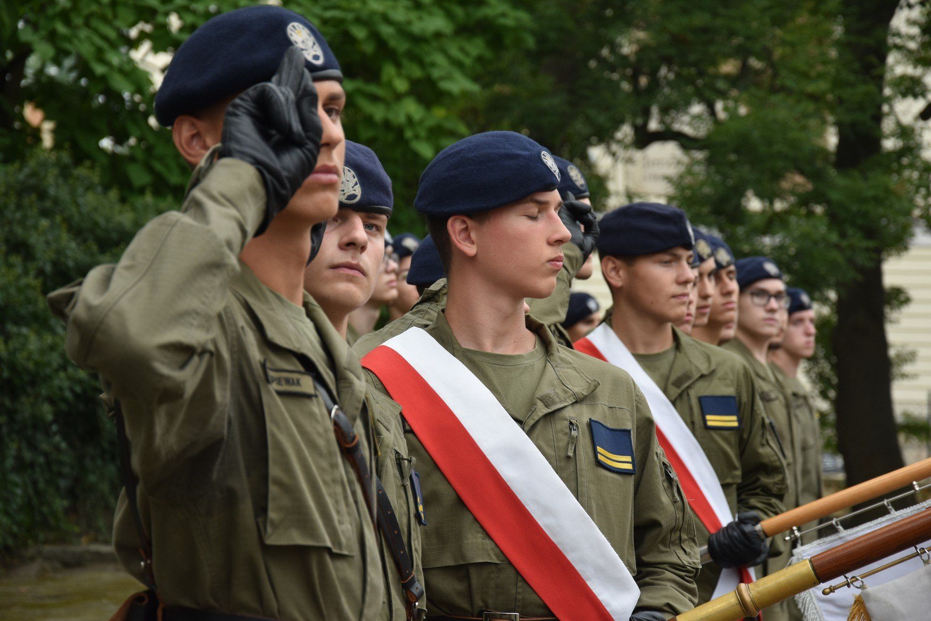 Obchody wybuchu II wojny światowej upamiętniono w Tarnowie 1 września uroczystością przy Pomniku Ofiar Wojny i Faszyzmu