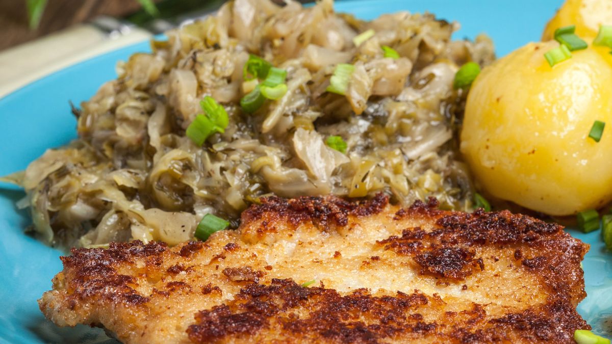 Zasmażana kapusta z jabłkiem