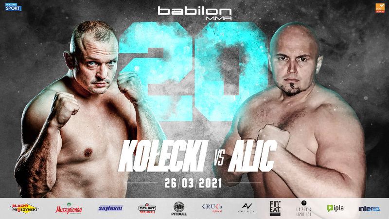 Sylwester Kołecki zmierzy się z Adnanem Aliciem na Babilon MMA 20