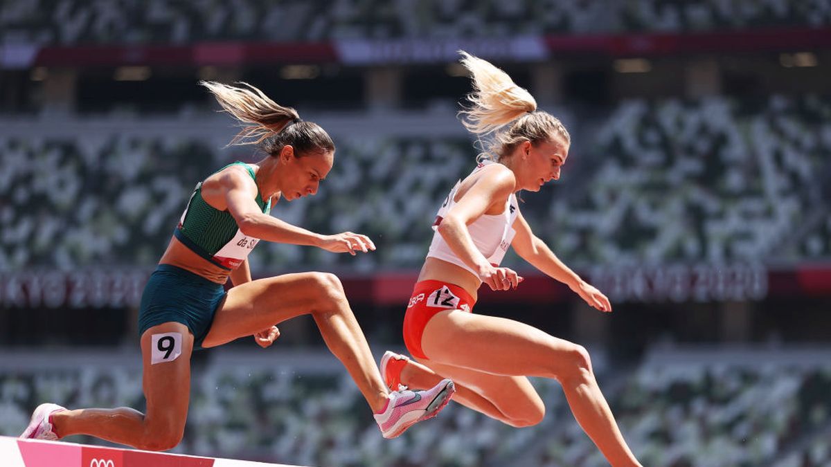 Getty Images /  Patrick Smith  / Na zdjęciu: Aneta Konieczek (z prawej)