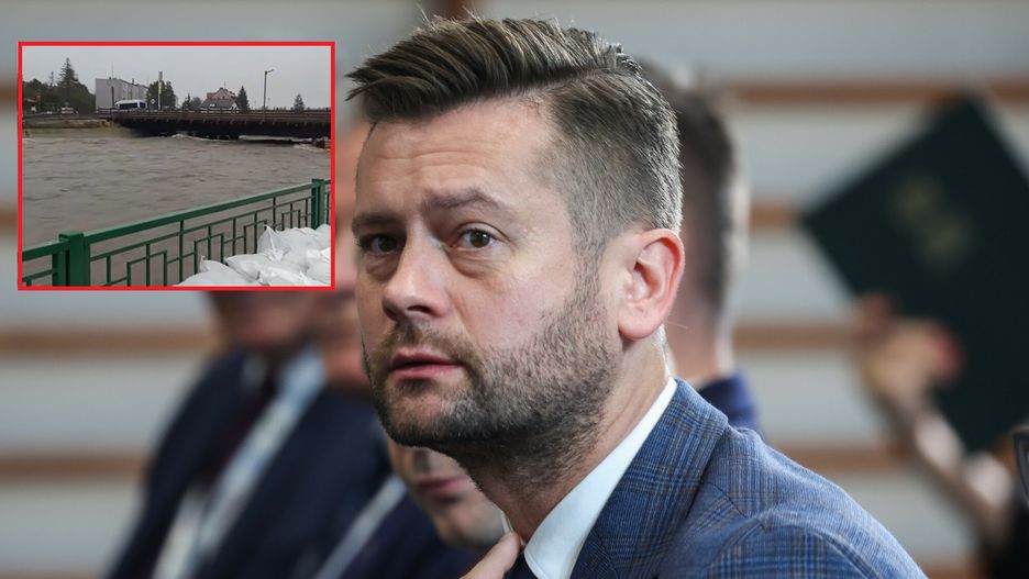 Kamil Bortniczuk pochodzi z Głuchołaz. Z sąsiadami walczy z wodą