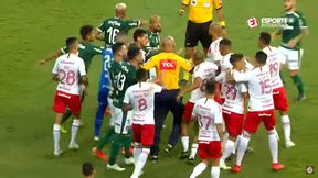 Blisko bójki w Brazylii. Sędzia powstrzymał piłkarzy Palmeiras i Internacional