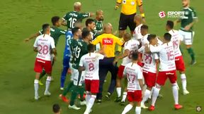 Blisko bójki w Brazylii. Sędzia powstrzymał piłkarzy Palmeiras i Internacional