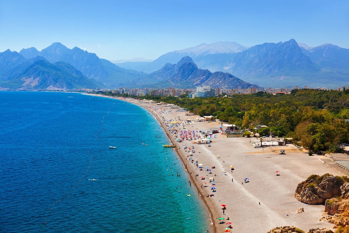 Plaże w Turcji przyciągają turystów z Polski od lat