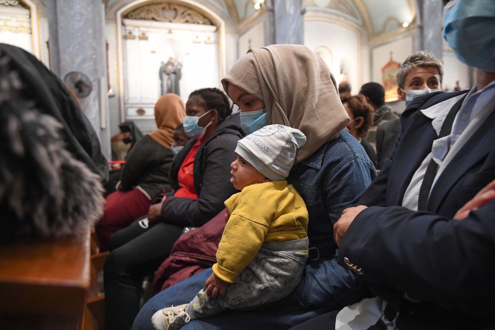 Papież na spotkaniu z migrantami na Cyprze 