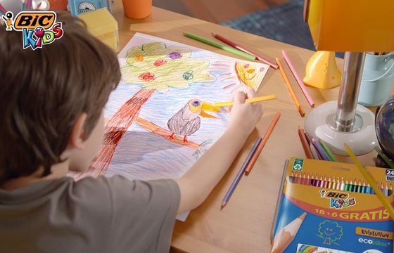 BIC Kids z kampanią "Dla Twojego Małego Artysty" o radości z rysowania