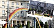 Tęcza wraca na pl. Zbawiciela. "Niepokojące zdjęcia". Nie, to komedia