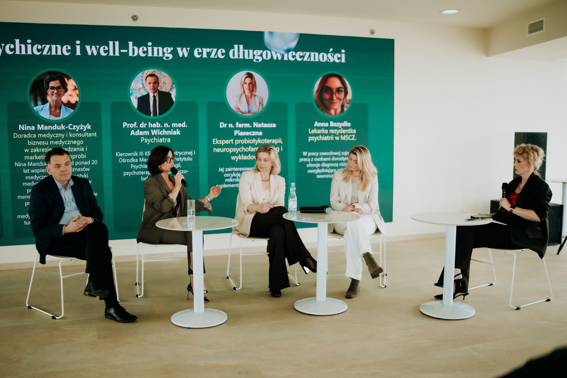 Uczestnicy panelu o zdrowiu psychicznym