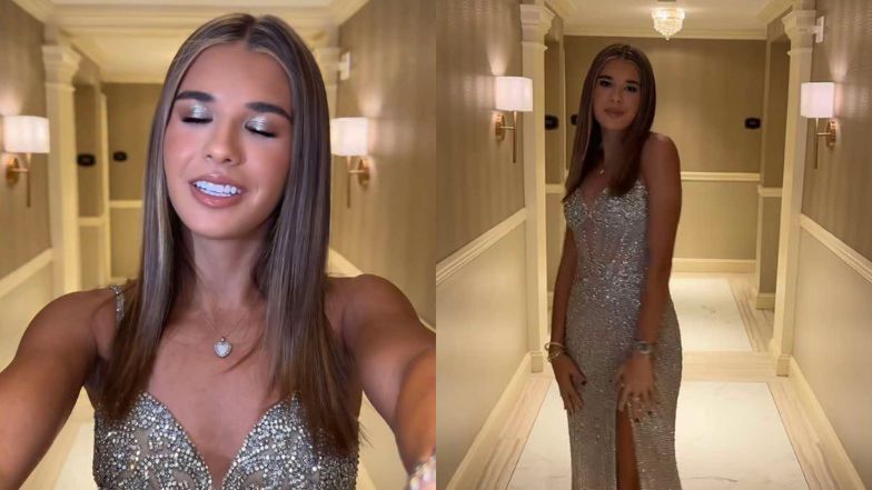 17-year-old granddaughter of Donald Trump dazzled at the inaugural ball