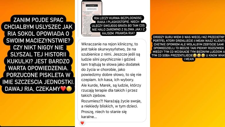 Eks Anny Skury demaskuje (?) Ryię Sokół i uderza w coachów