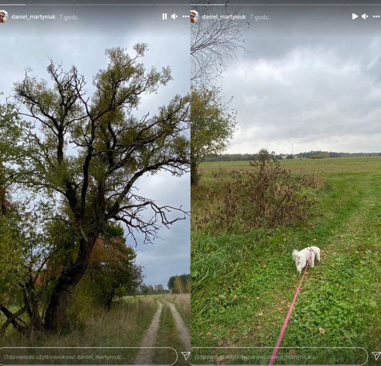 Daniel Martyniuk chwali się wspólnym czasem z Eweliną z Russocic