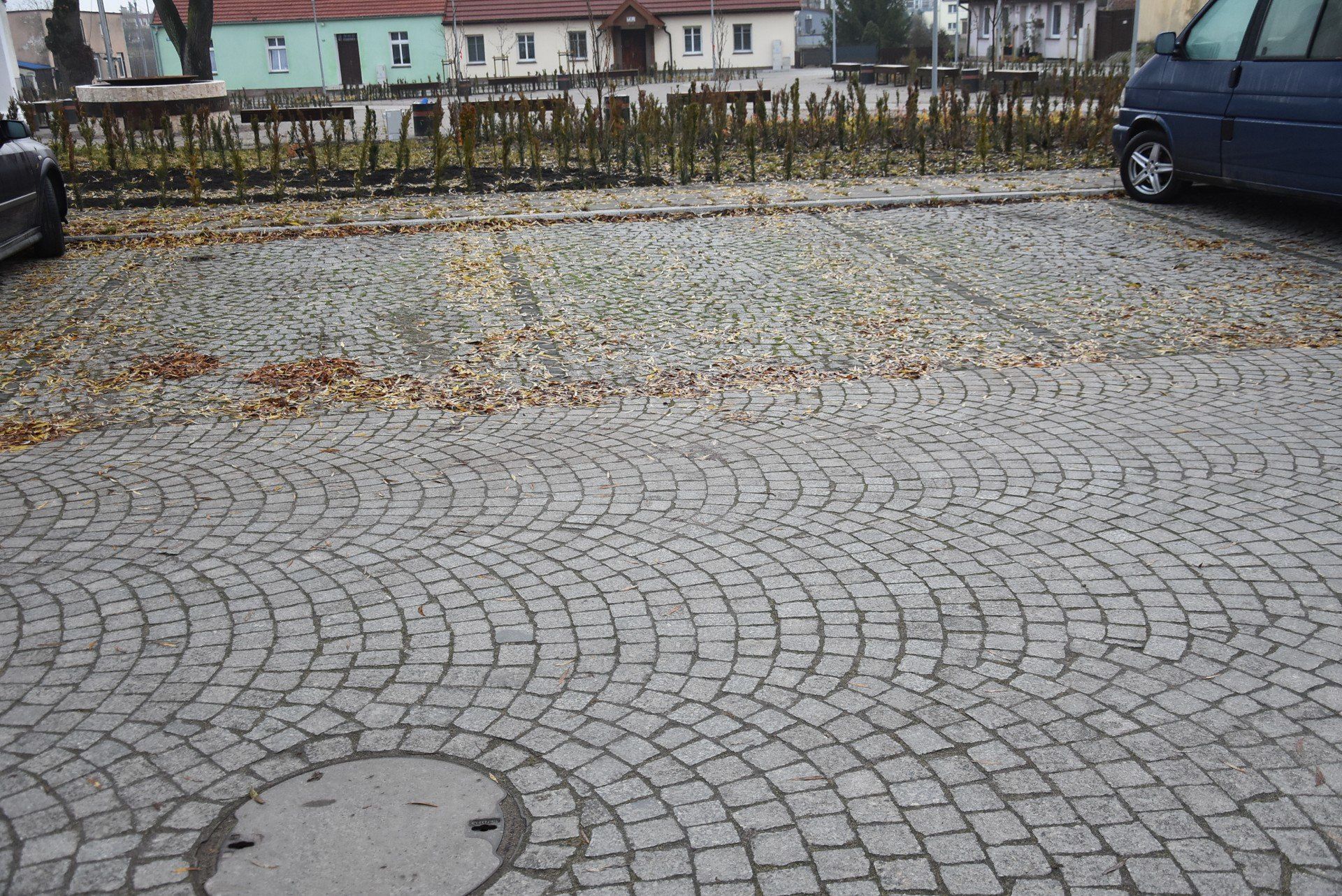 Rynek w Łeknie i jego okolice po zakończeniu przebudowy