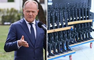 Widmo zwolnień w polskiej fabryce broni. Tusk zabiera głos