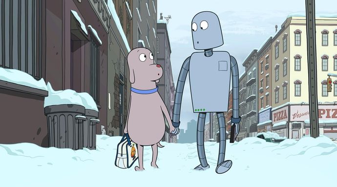 Pies i Robot