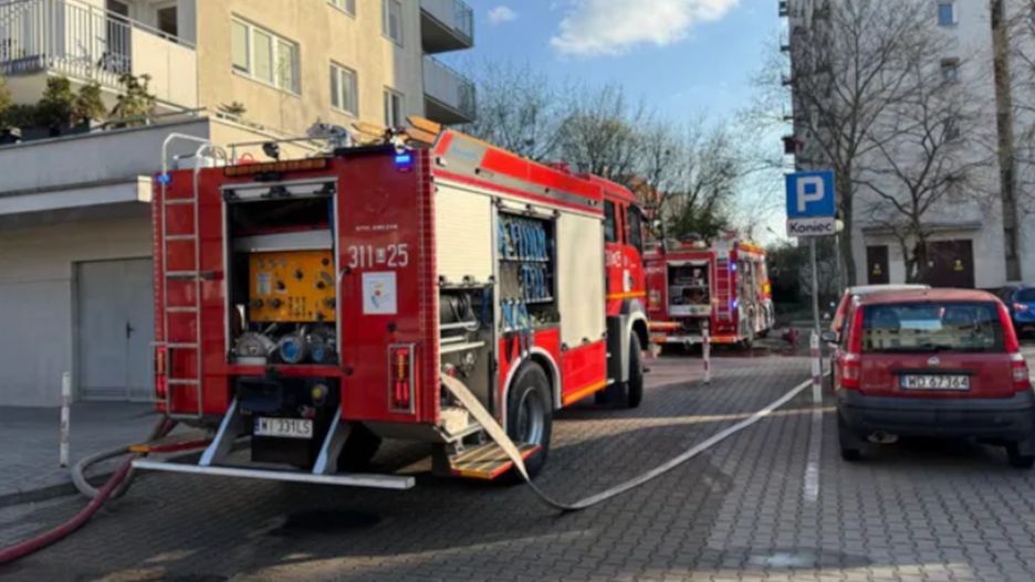 Najpierw pożar na Bielanach, później pożar domu w Wesołej.