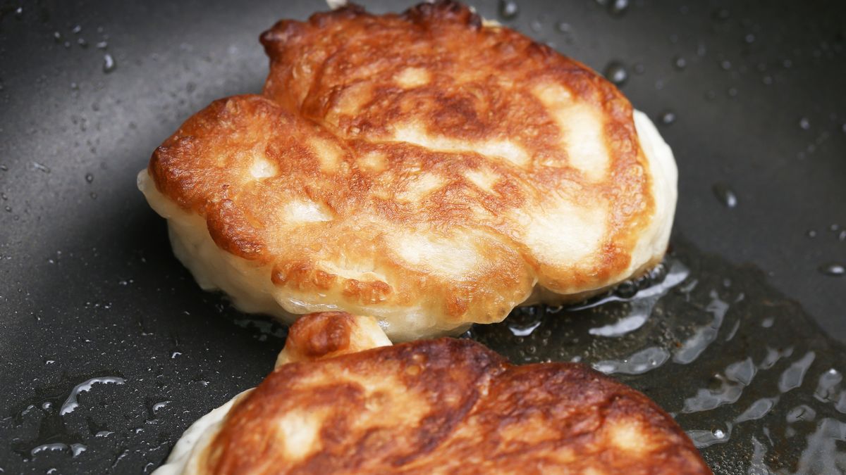 Racuchy na bazie zaparzonego ciasta