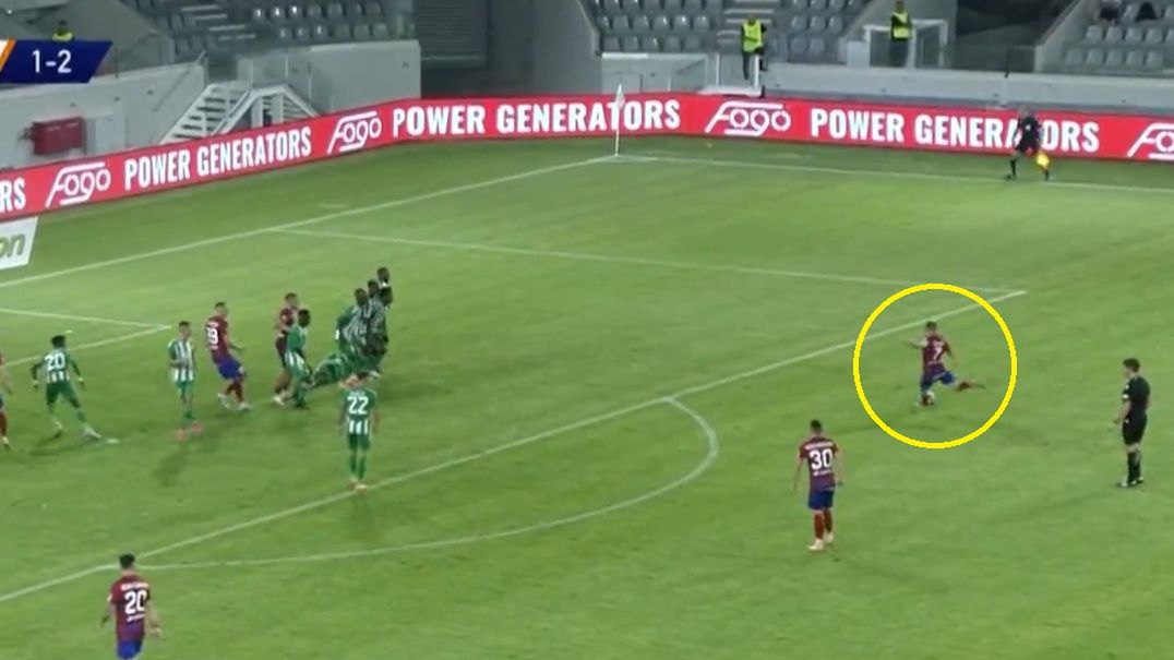 Twitter / TVP Sport / Na zdjęciu: uderzenie Frana Tudora