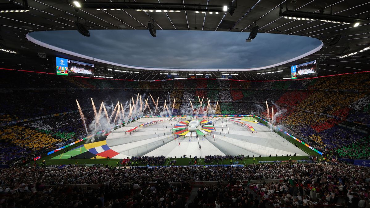 PAP/EPA / MOHAMED MESSARA / Na zdjęciu: ceremonia otwarcia Euro 2024