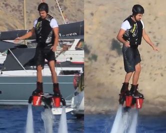 DiCaprio uprawia flyboarding na Ibizie!