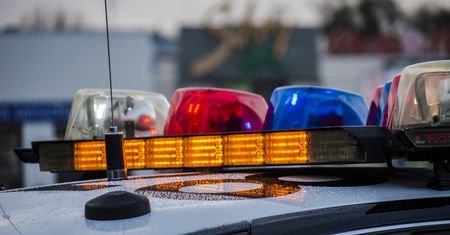 Śląskie. Jechał od lewej do prawej. Prawie zderzył się z policjantami po służbie
