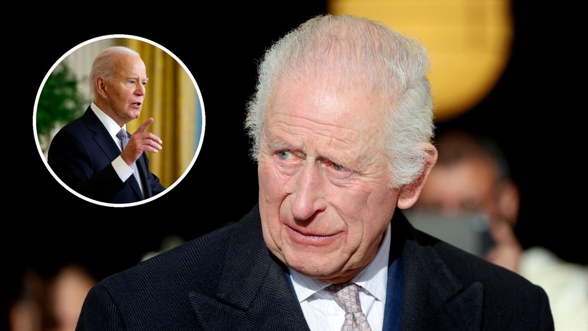 Król Karol zwrócił się do Joe Bidena