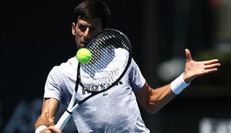 Djoković wznowił treningi (wideo)