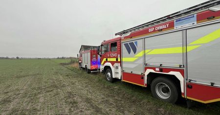 Tragedia w Osieku - w pożarze domu zginęła kobieta