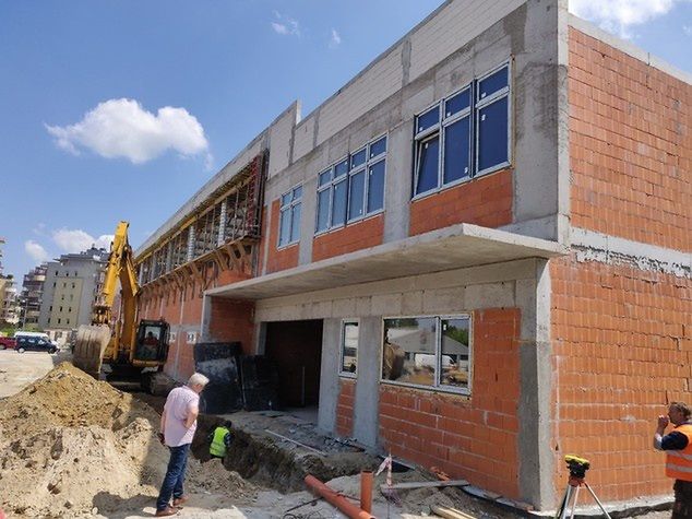 Hala na Bemowie przechodzi duży remont. Foto: Marcin Bodziachowski (Legiakosz.com)