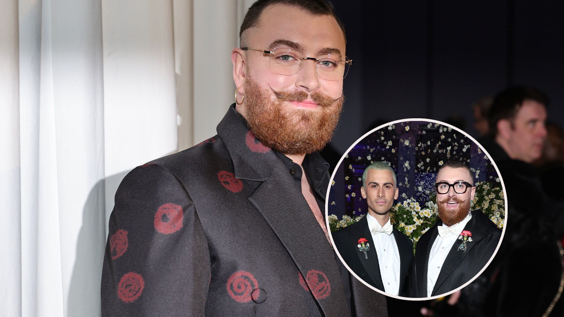 Sam Smith pojawił się na MET gali z przystojnym partnerem. Obaj ...
