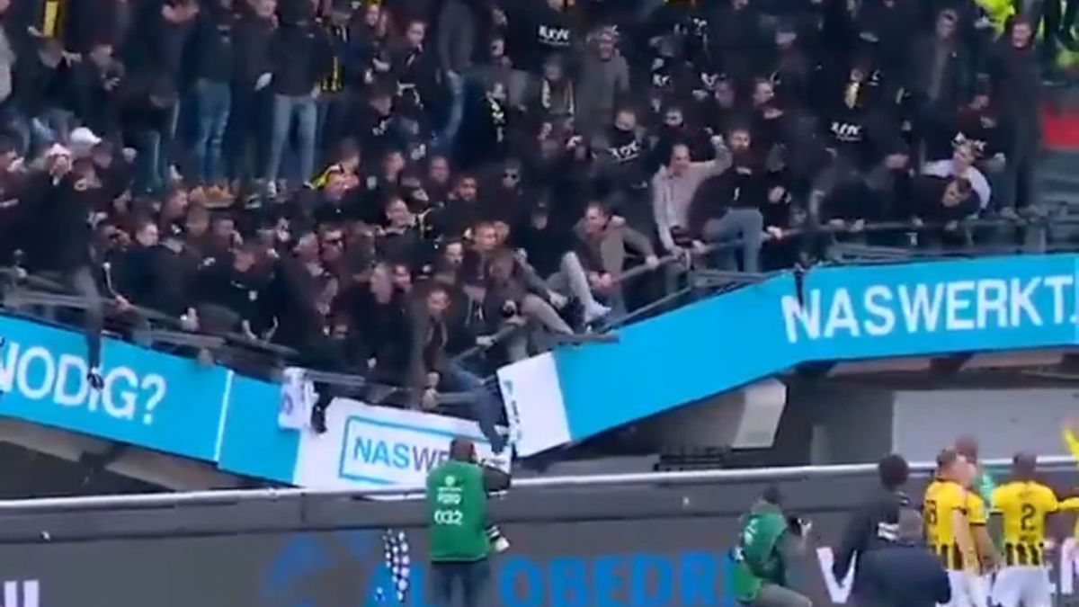 trybuna na stadionie w Nijmegen