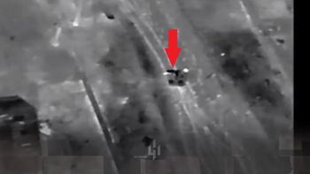 Scena jak z Terminatora. Rosyjski żołnierz kontra ukraiński "Skynet"