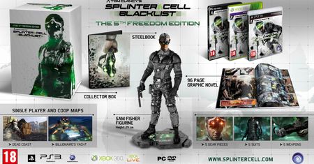 Rzut okiem na kolekcjonerkę Splinter Cell: Blacklist