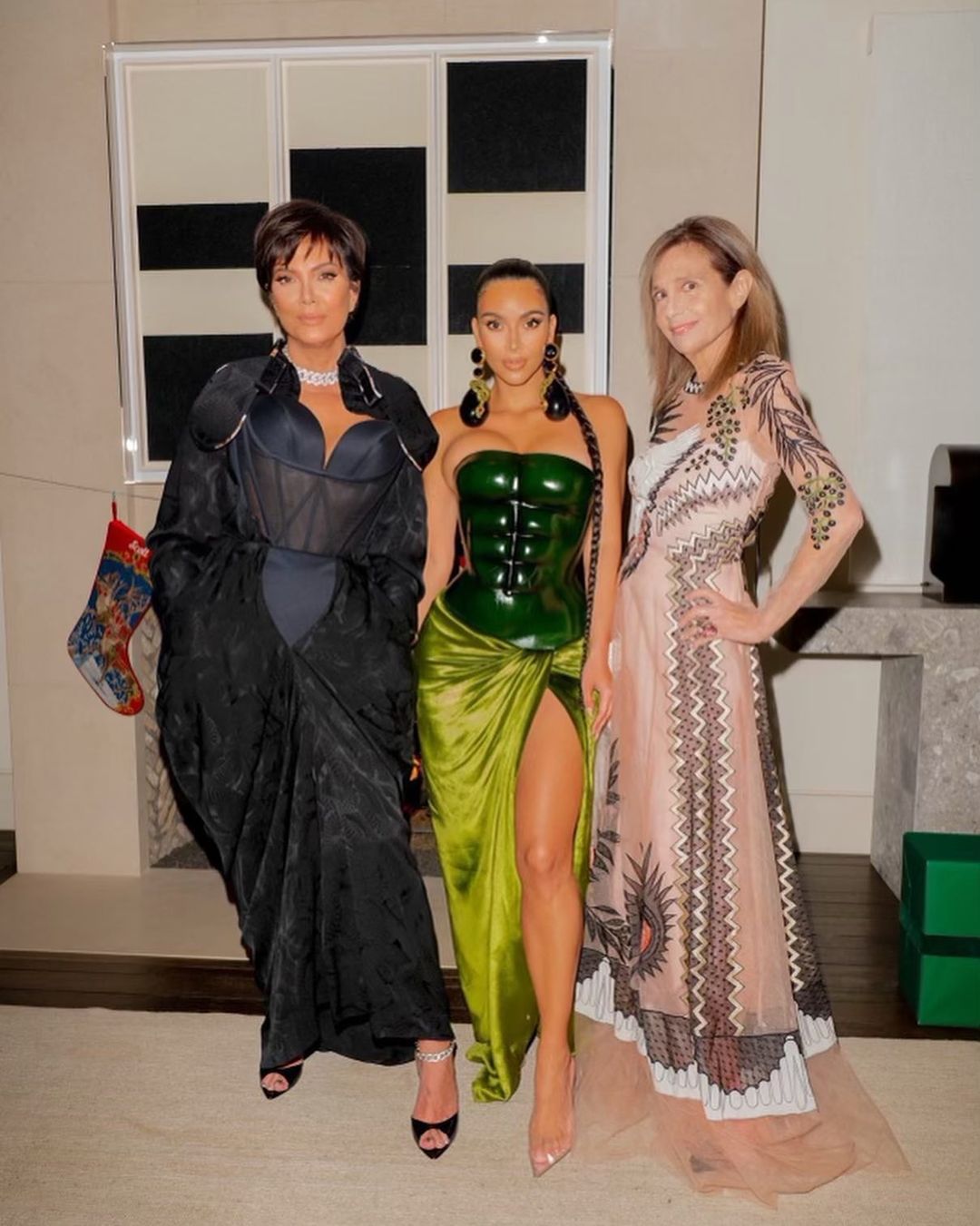 Kim Kardashian z rodziną - Boże Narodzenie 2020