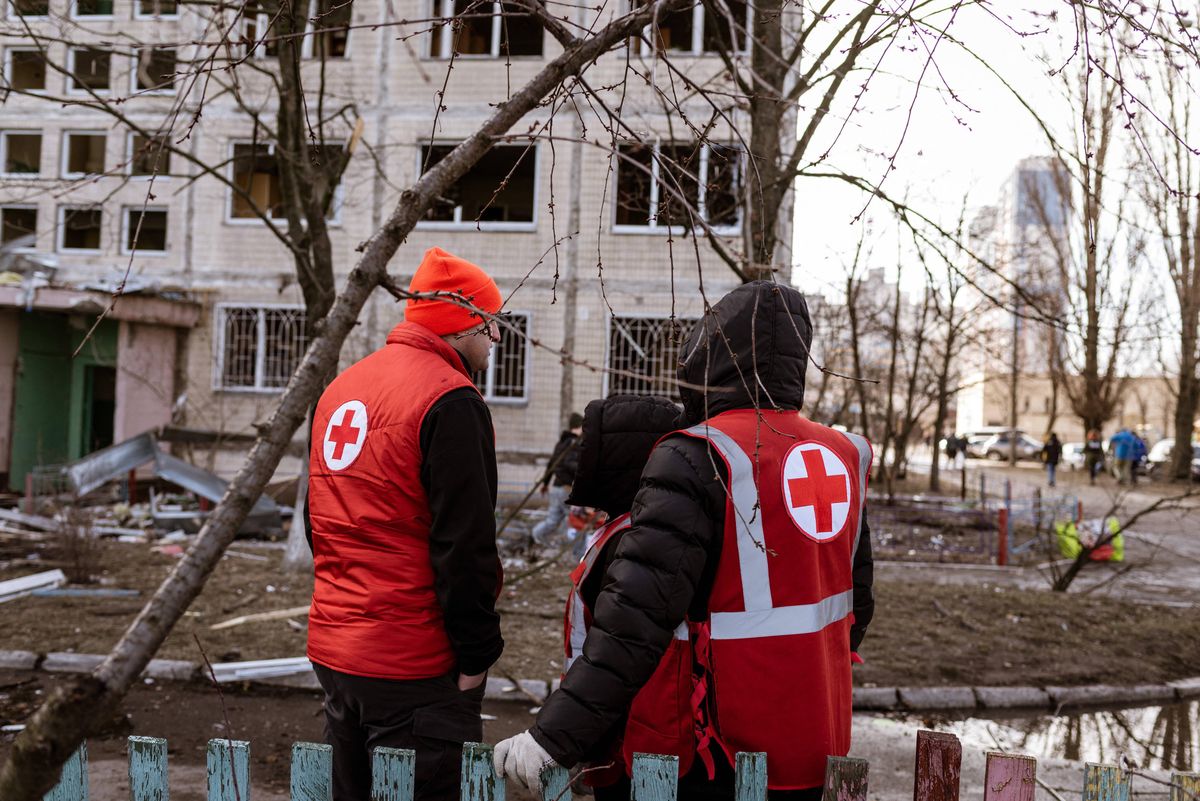 Czerwony Krzyż w Kijowie