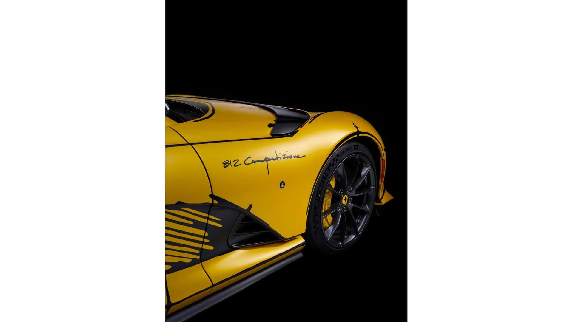 Specjalne Ferrari 812 Competizione