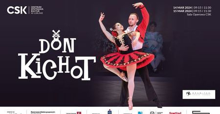 Spektakl Don Kichot w wykonaniu Teatru Tańca GRAWITAN
