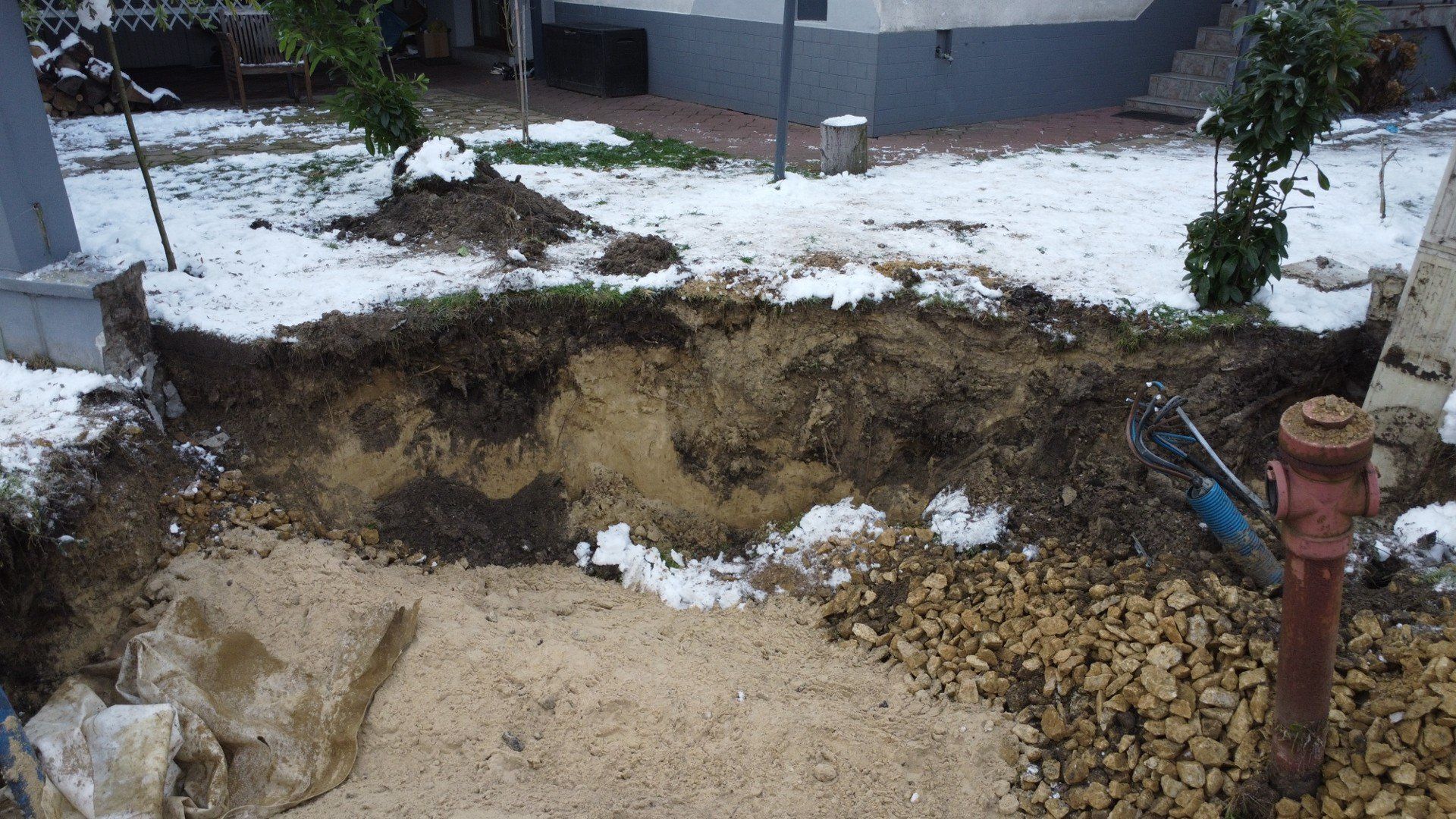 Zapadlisko w Olkuszu - 29.11.2025r.