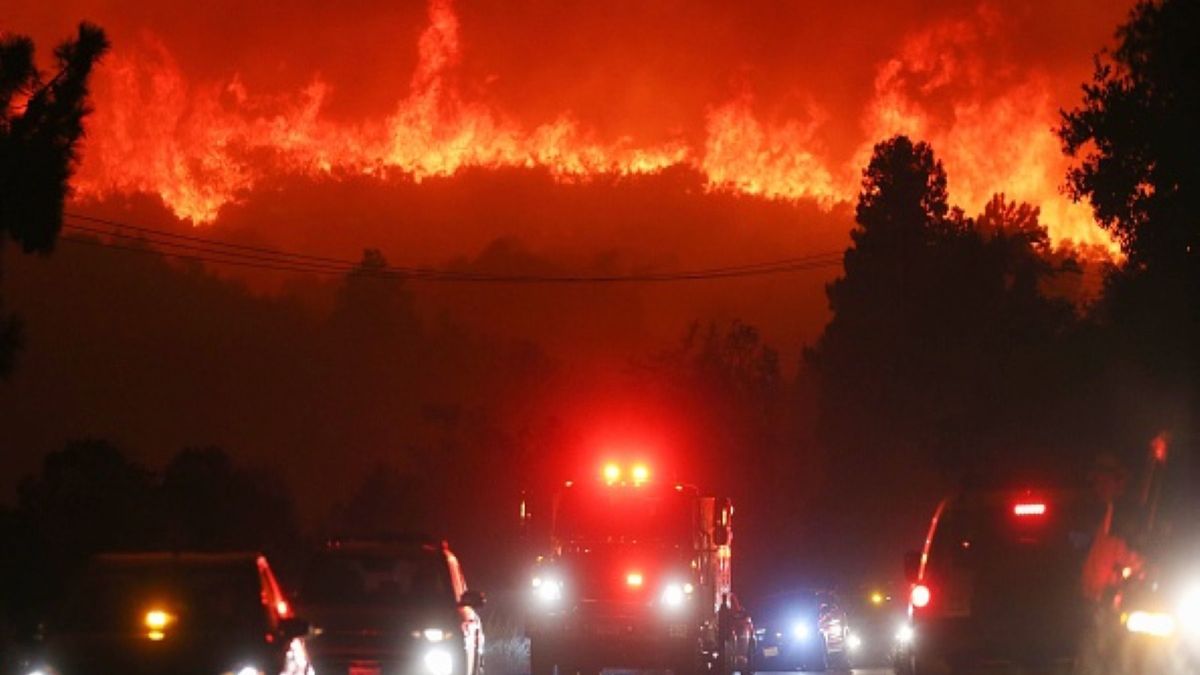 14-latek wywiózł swoją rodzinę z terenu zagrożonego ogniem