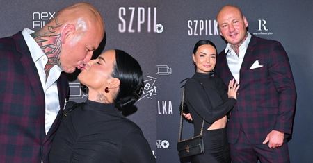 Artur Szpilka migdali się z ukochaną na premierze dokumentu o sobie samym. Słodziaki?