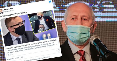 Poszli na mecz, żeby go nie oglądać. Prezes JSW przeprasza za polityków
