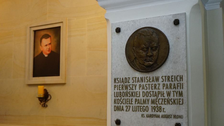 Kościół pw. św. Jana Bosko w Luboniu. To tu zginął ks. Stanisław Streich.