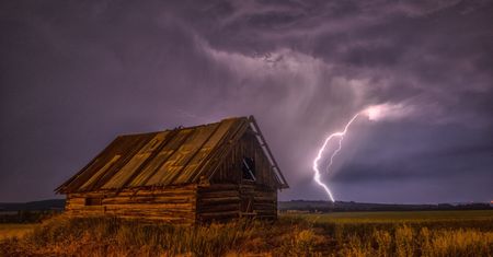 Fotograf w środku potężnej burzy: "Byłem przerażony"