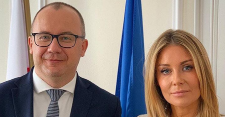 Małgorzata Rozenek spotkała się z Adamem Bodnarem: "O in vitro można rozmawiać rzeczowo i z szacunkiem"